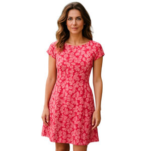 Old Navy Floral Dress Sz6 Fit & Flare Summer Cotton Lightweight Boho Cottagecore